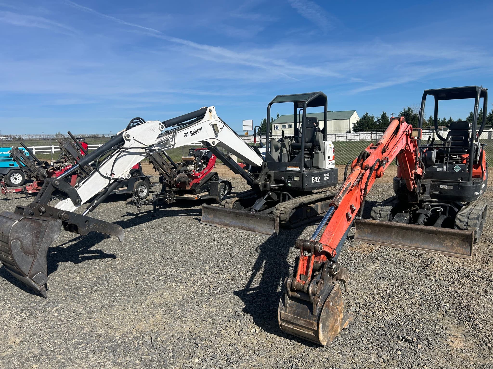 VTE Rentals equipment yard